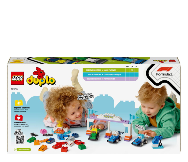 LEGO DUPLO 10445 Bolidy i kierowcy F1 - 1299002 - zdjęcie 5